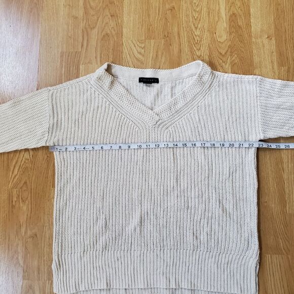 🔆 SANCTUARY 🔆Austin Shaker Stitch Long Length Sweater - [size Medium, Ivory] - Picture 8 of 10